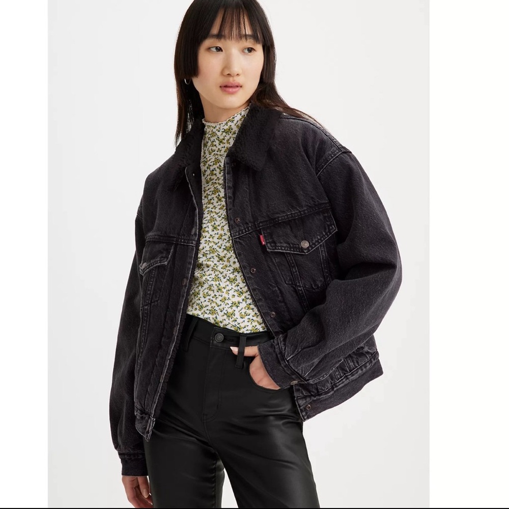 90S SHERPA TRUCKER JACKET